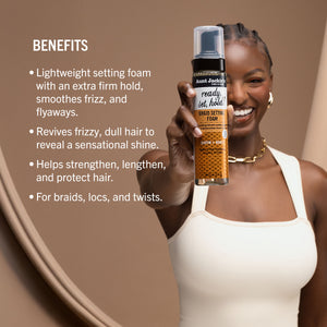 Ready, Set, Hold! Braid Setting Foam with Extra Firm Hold