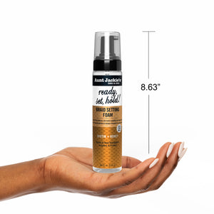 Ready, Set, Hold! Braid Setting Foam with Extra Firm Hold