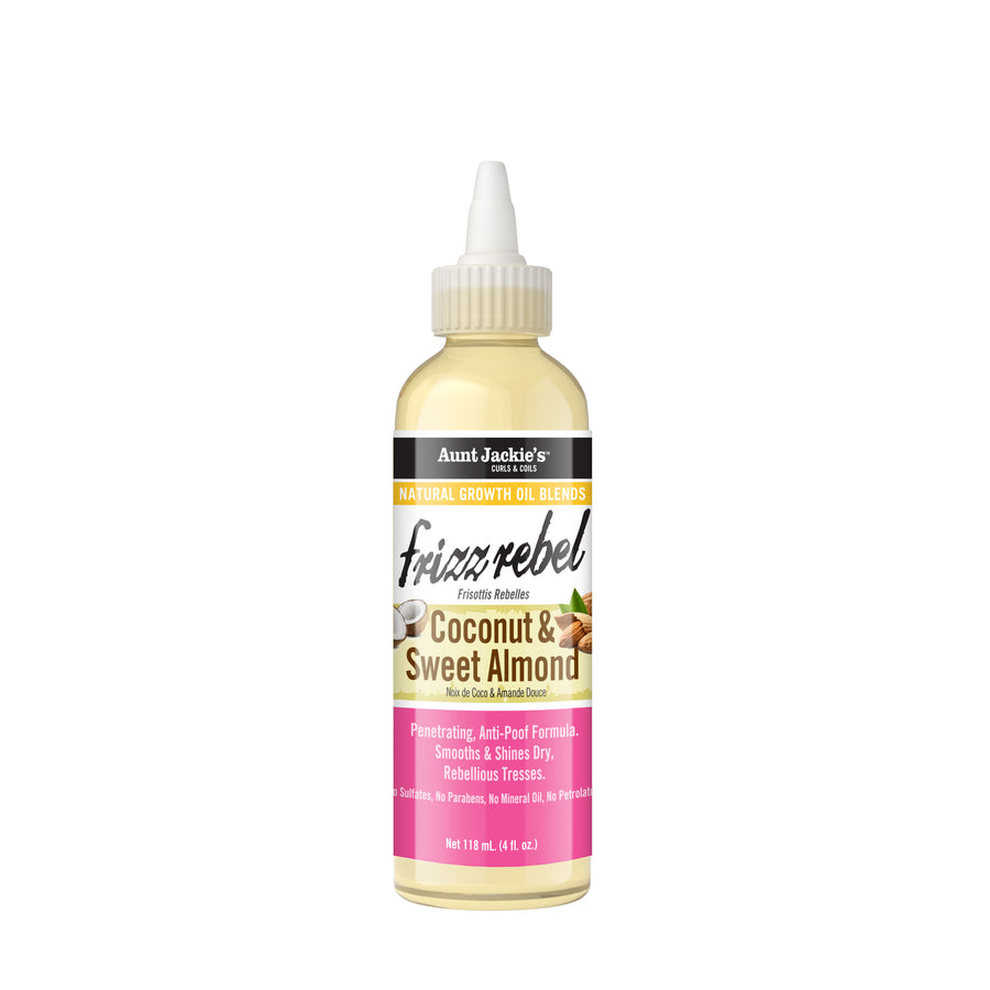 Frizz Rebel - Coconut & Sweet Almond Natural Growth Oil Blend